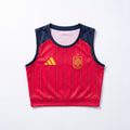 Crop Top Femme Espagne 2026/27 Domicile