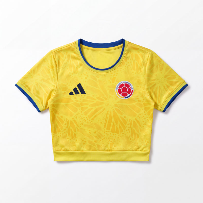 Crop Top Femme Colombie 2026 Domicile