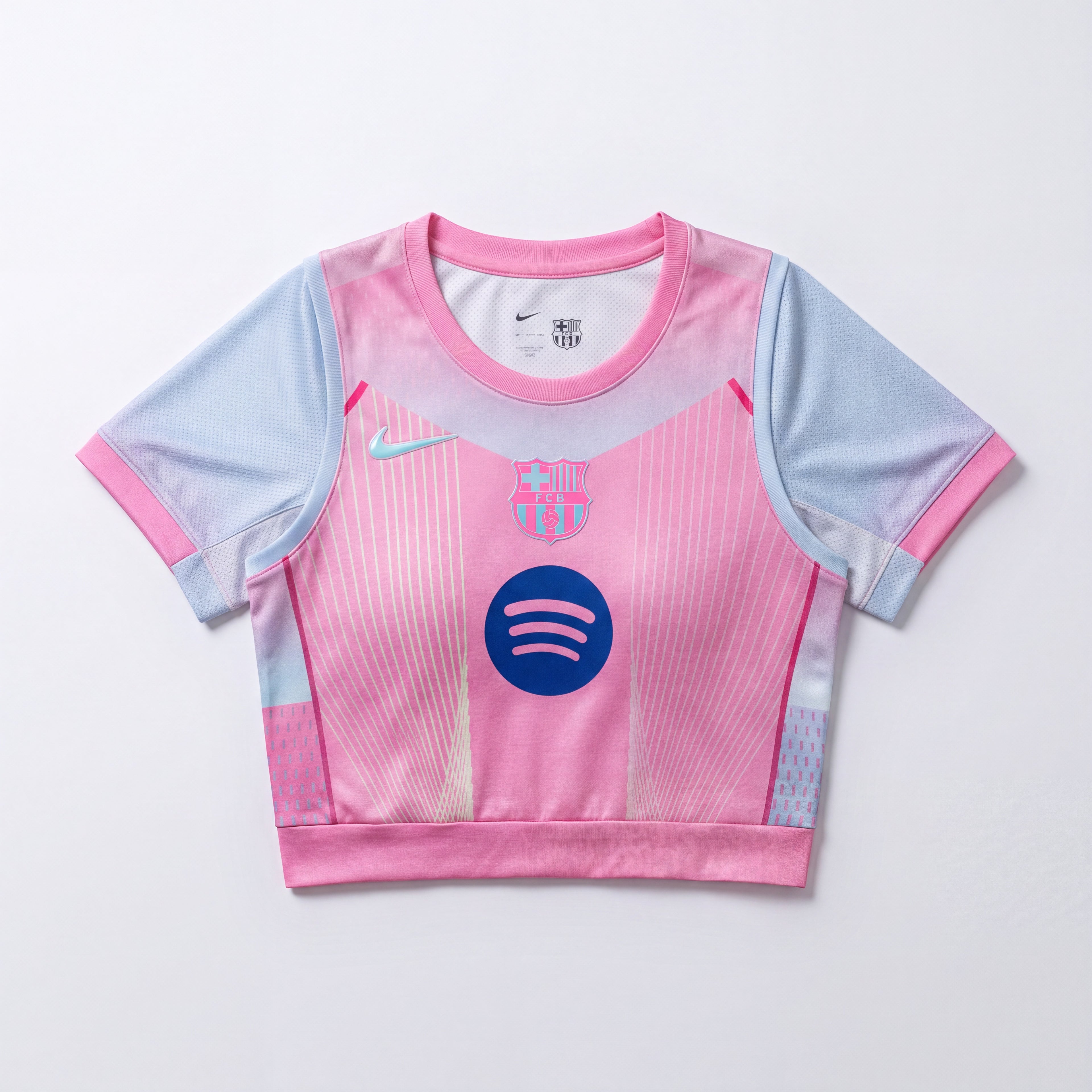 Crop Top Barcelone 25/26 Édition Concept