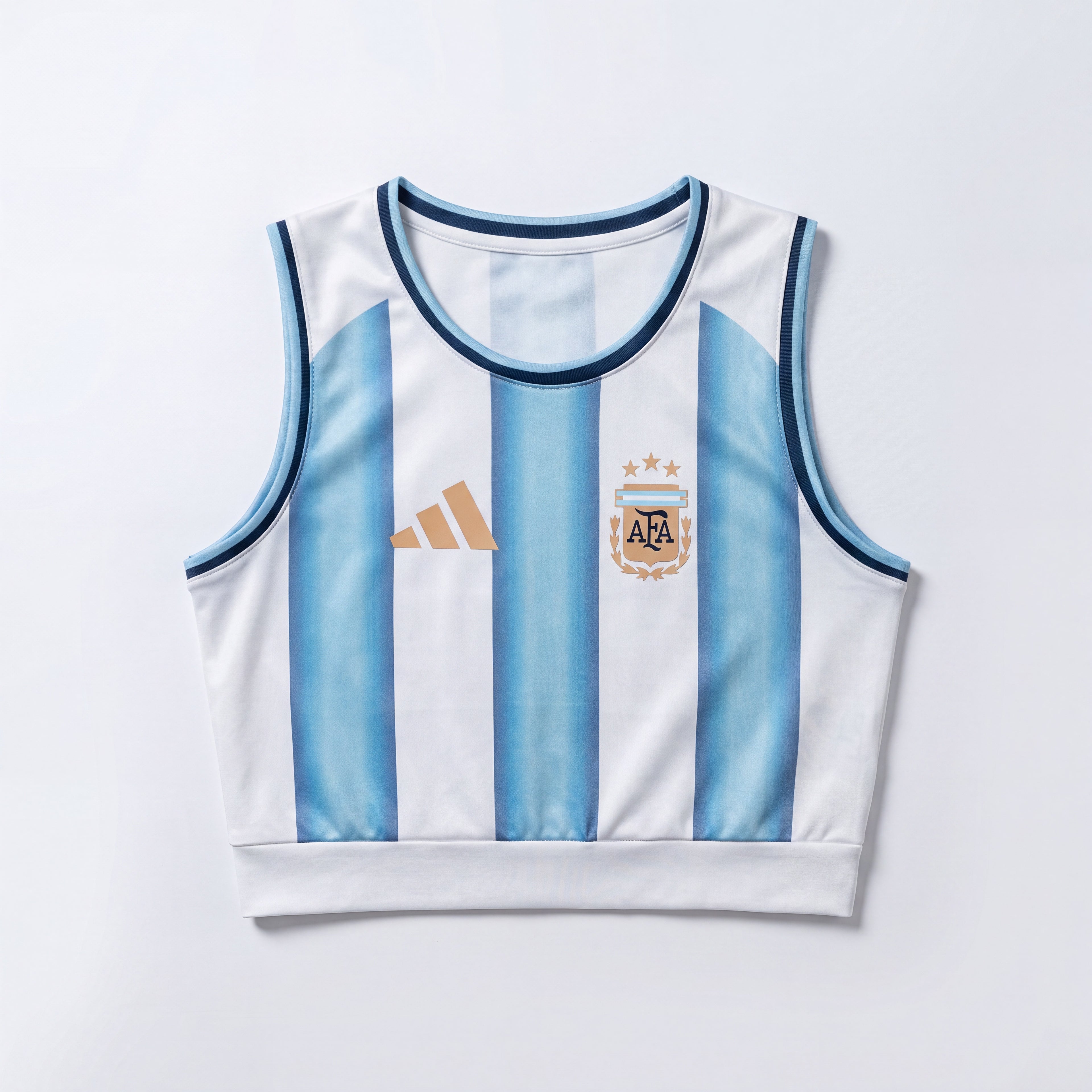 Crop Top Femme Argentine 2026/27 Domicile