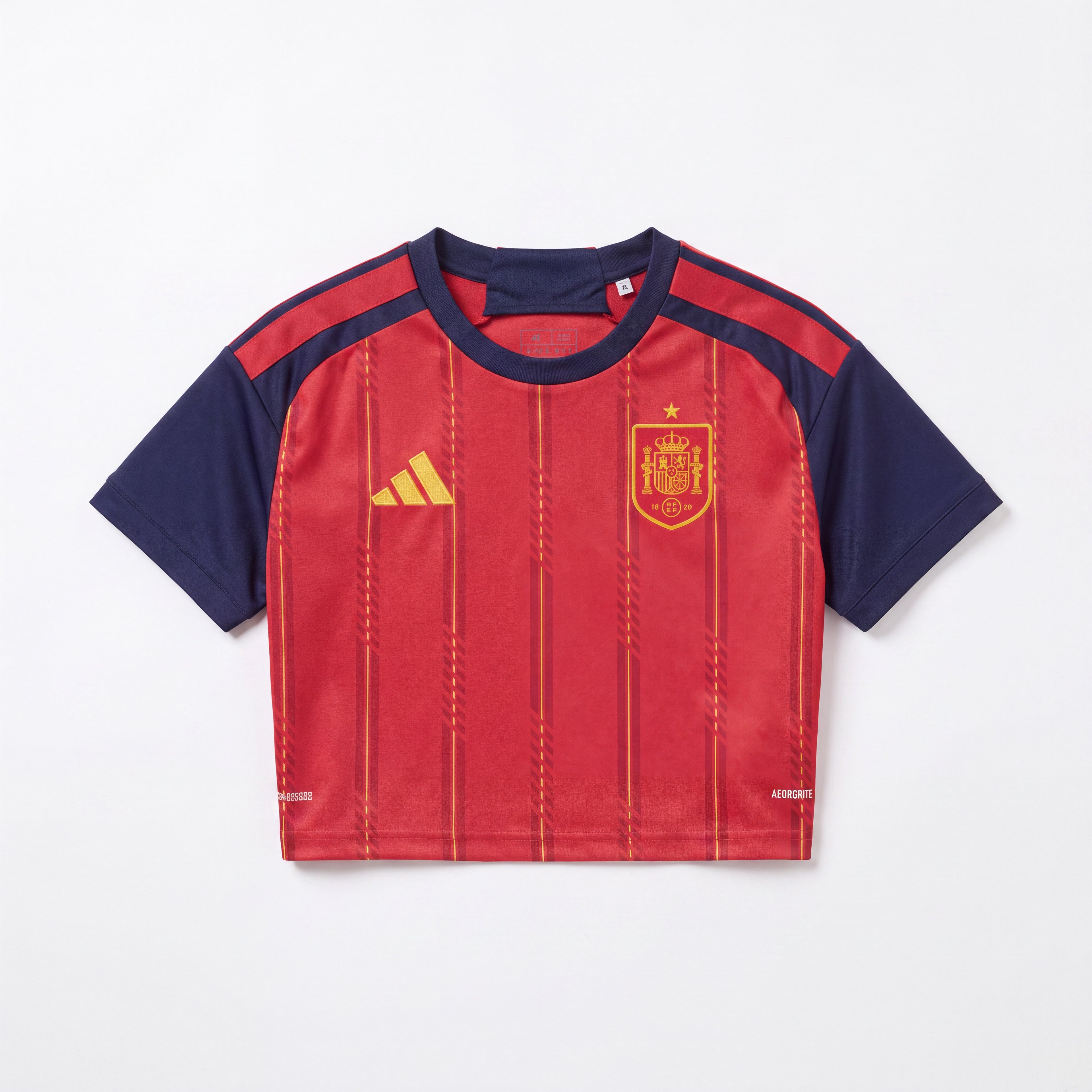 Crop Top Femme Espagne 2026/27 Domicile