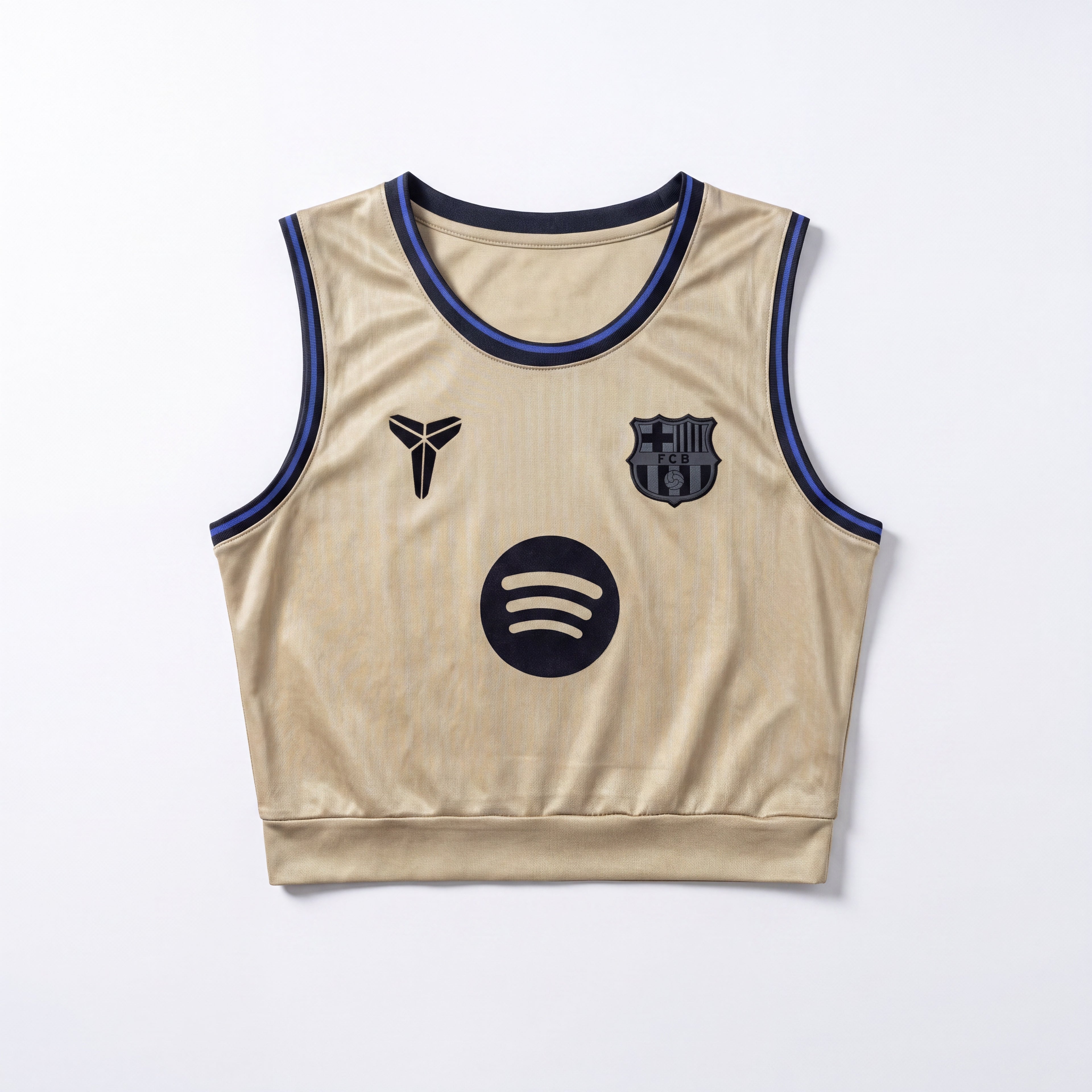 Crop Top Femme Barcelone 25/26 Extérieur