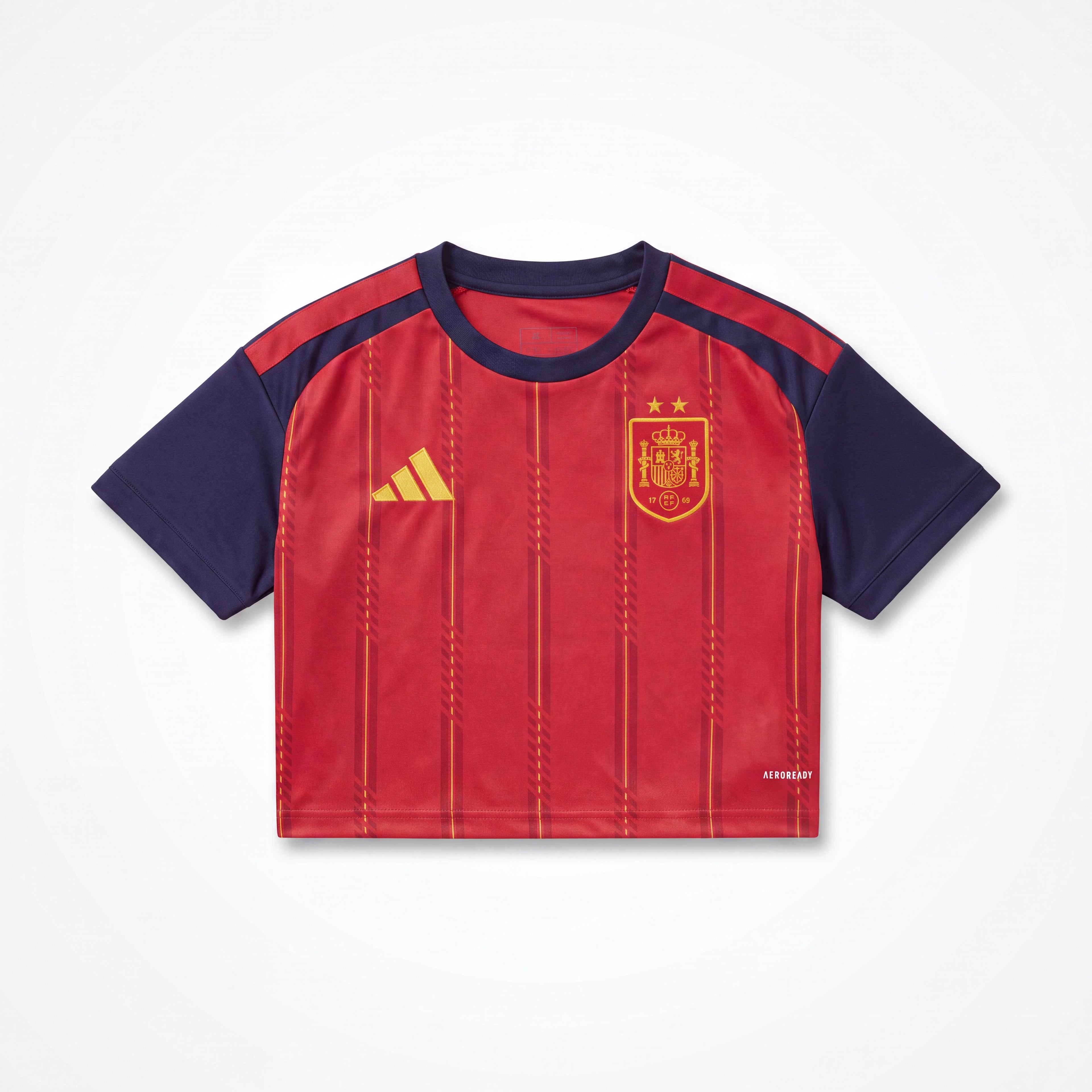 Crop Top Espagne 2026/27 Domicile Édition Champion 2 étoiles