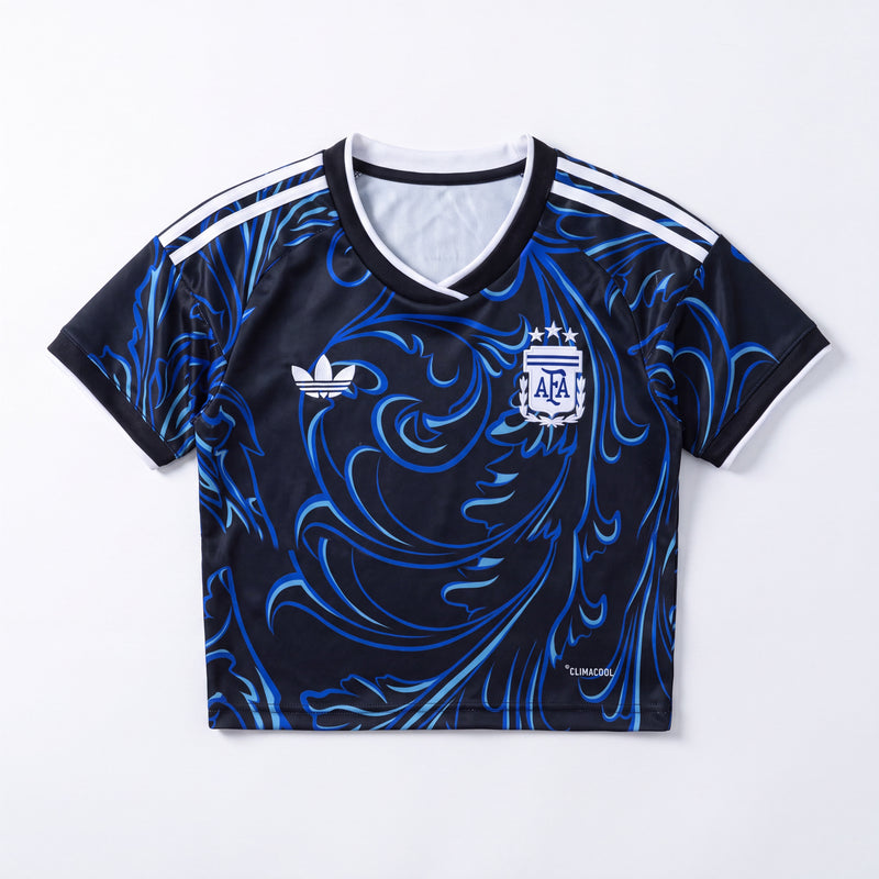Crop Top Femme Argentine 2026/27 Extérieur