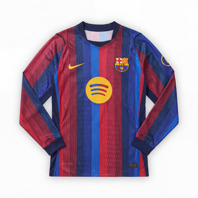 Maillot Barcelone 26/27 Domicile Manche Longue