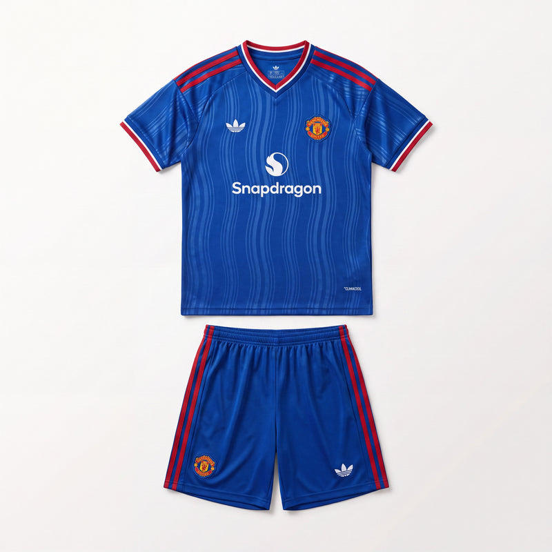 Manchester united 26/27 Away Kids Kit Jersey