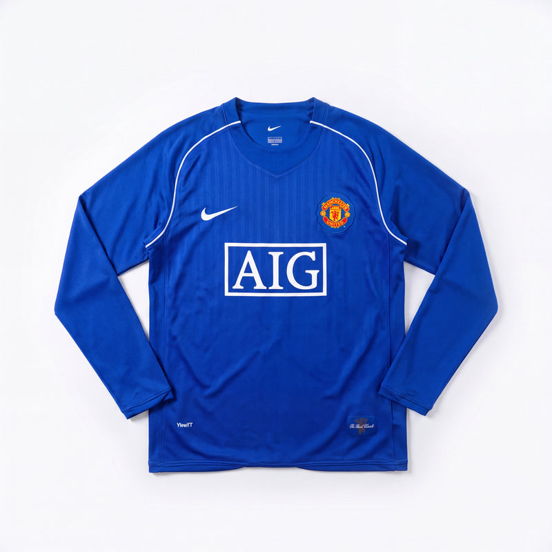 Maillot Rétro Manchester-United 07/08 Goalkeeper Manche Longue