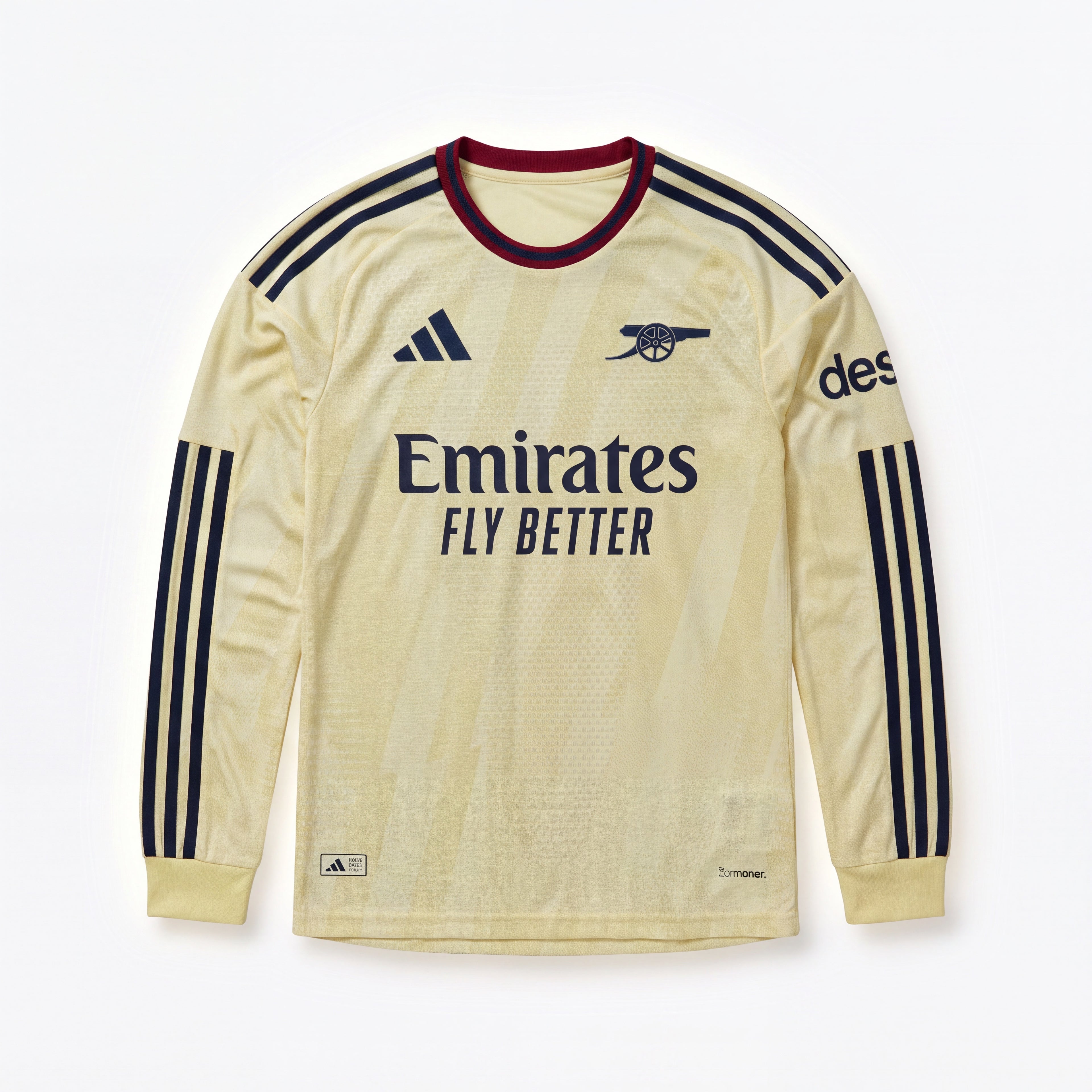Maillot Arsenal 2026/27 Extérieur  Manche Longue