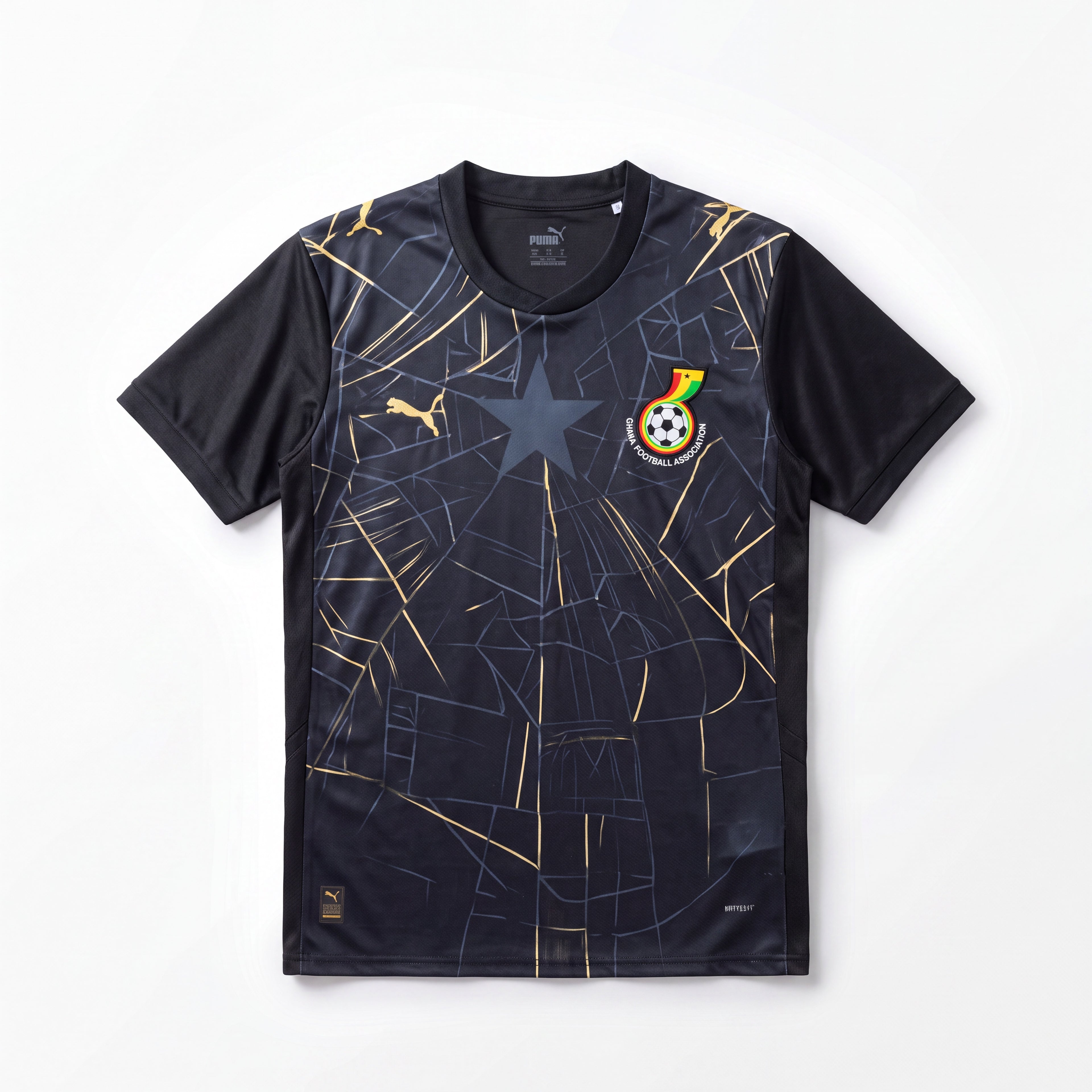 Maillot Ghana 2026 Noir