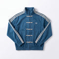 Chinese New Year Tang-style jacket - Cowboy Blue