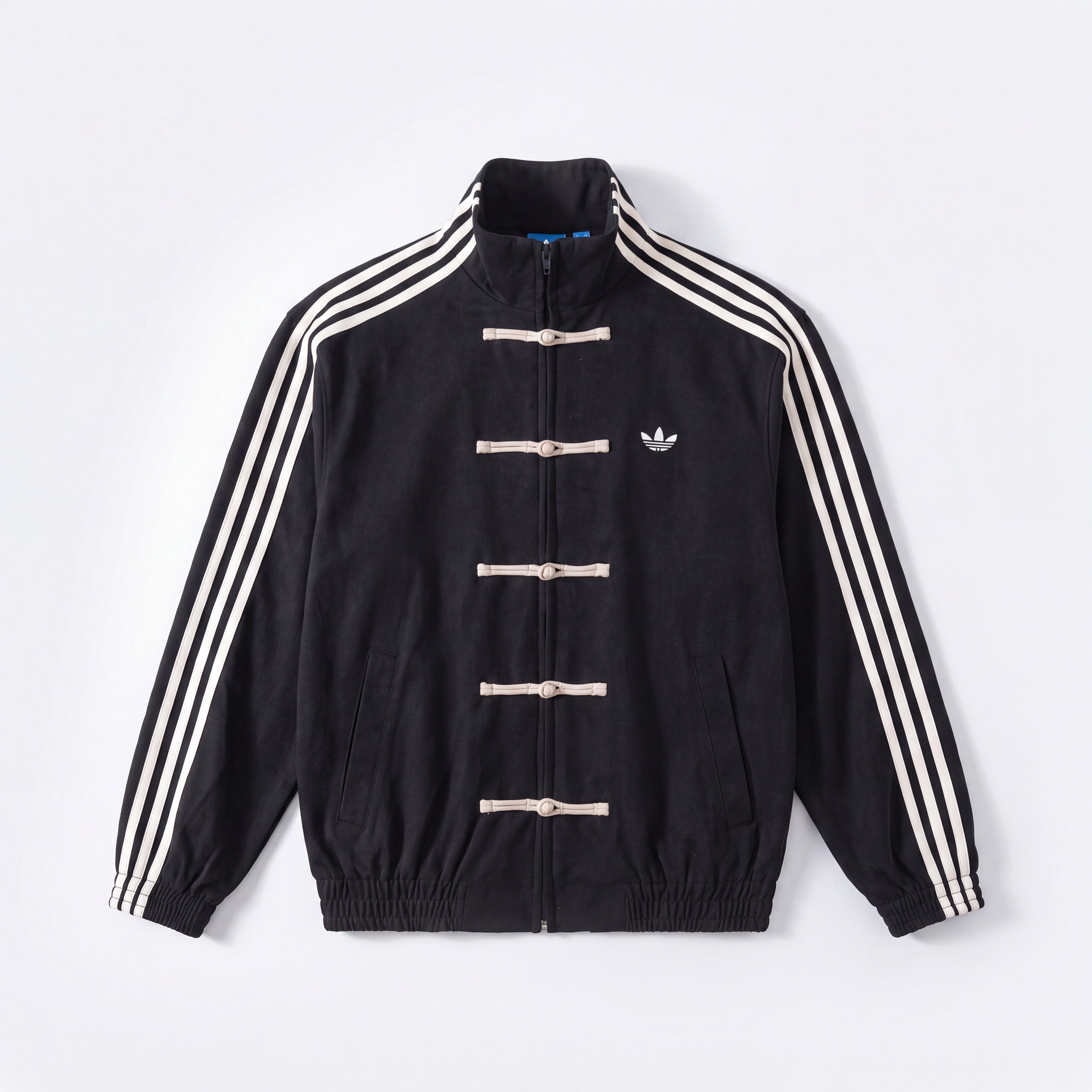 Chinese New Year Tang-style jacket - Black