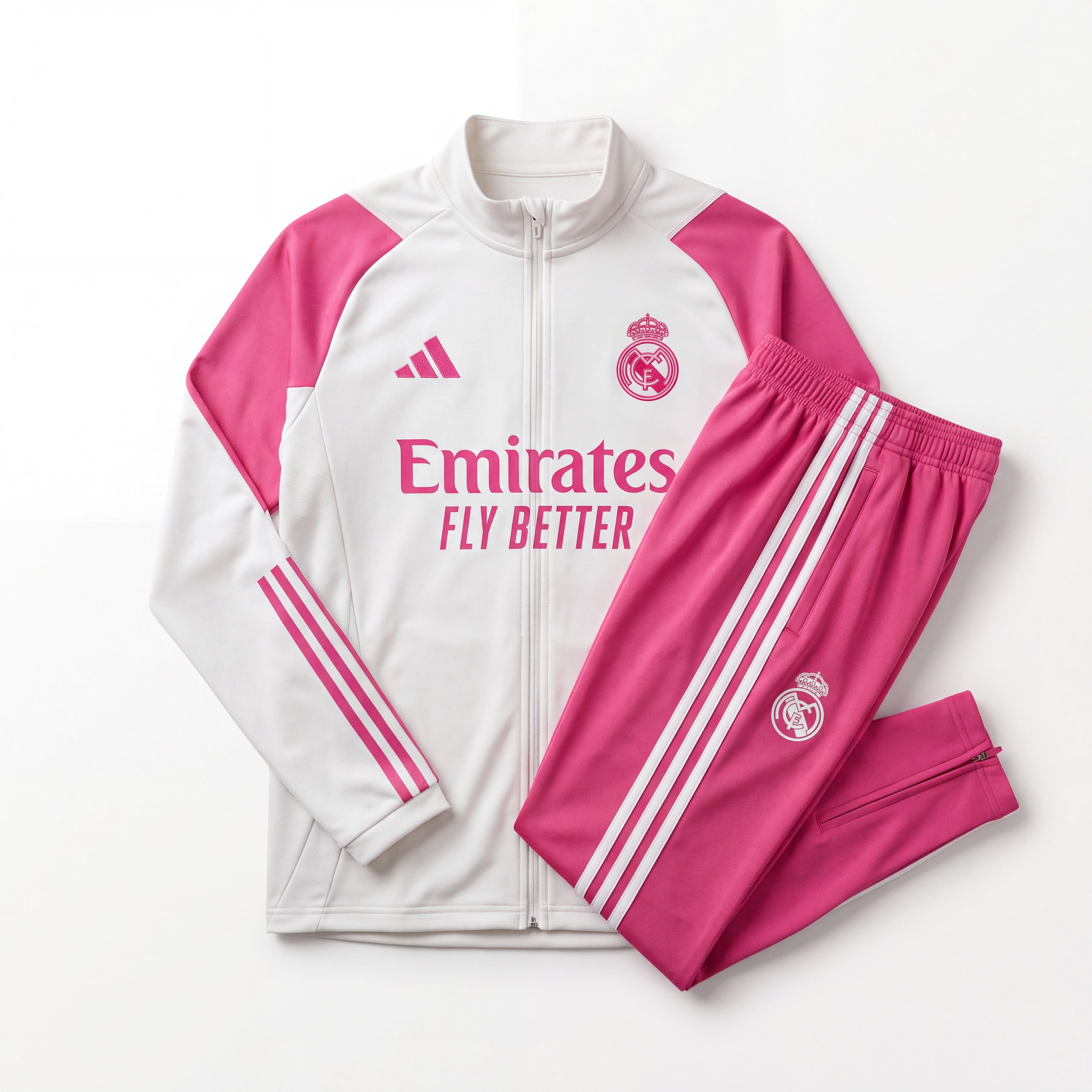 26/27 Real Madrid White  Tracksuit