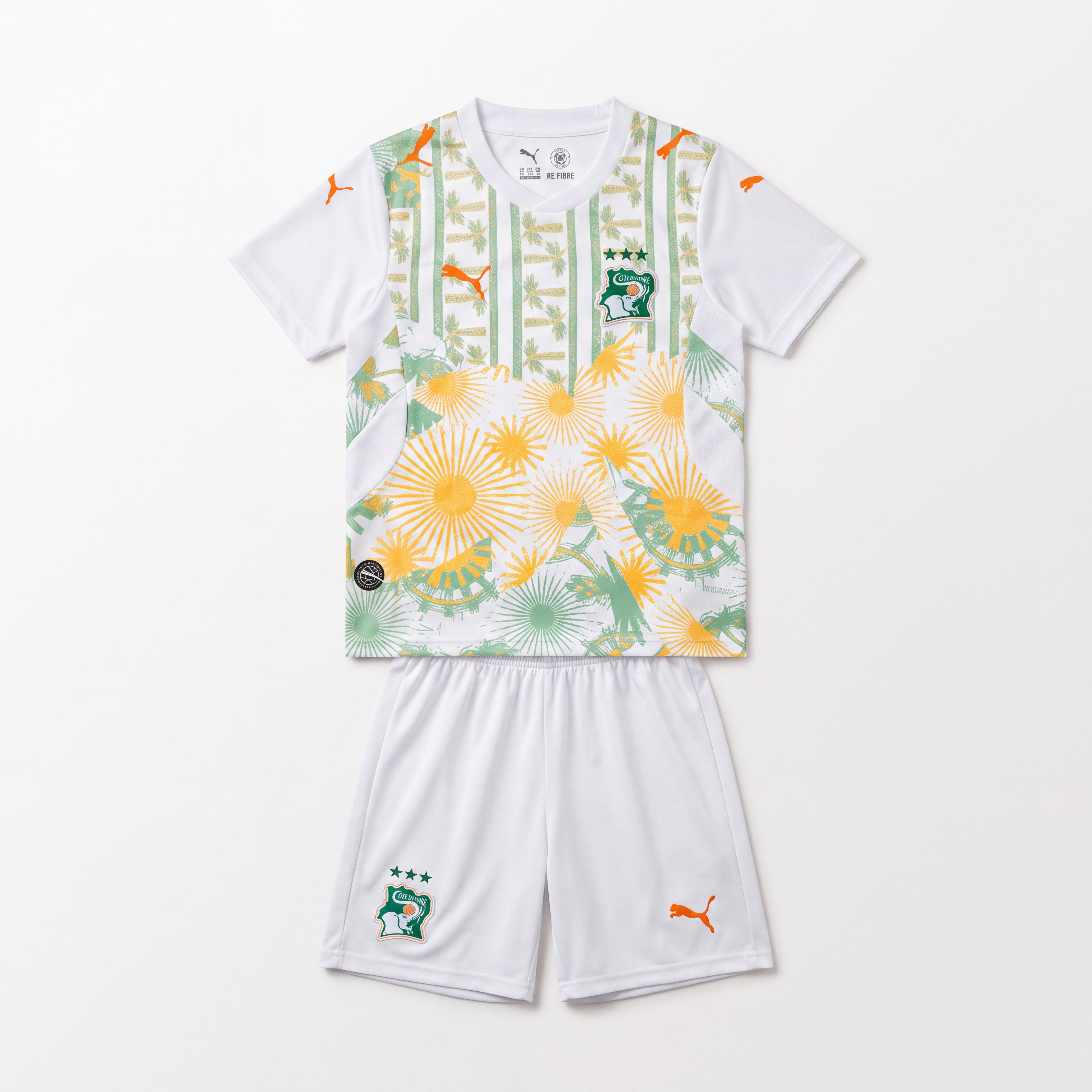 Ensemble Enfant Côte d'Ivoire 2026-27 Extérieur